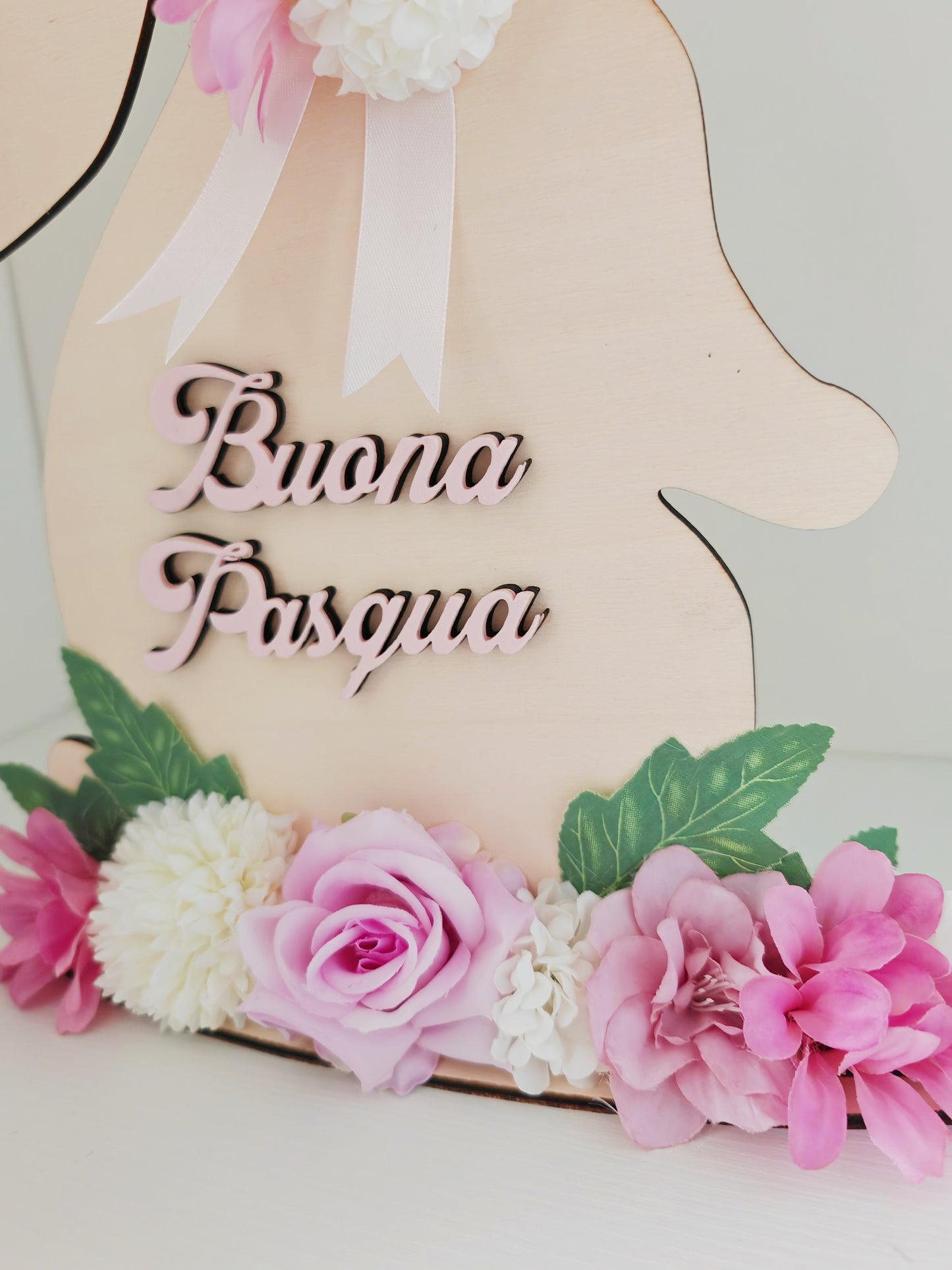 Coniglio in legno lilla - Best Moment Decor