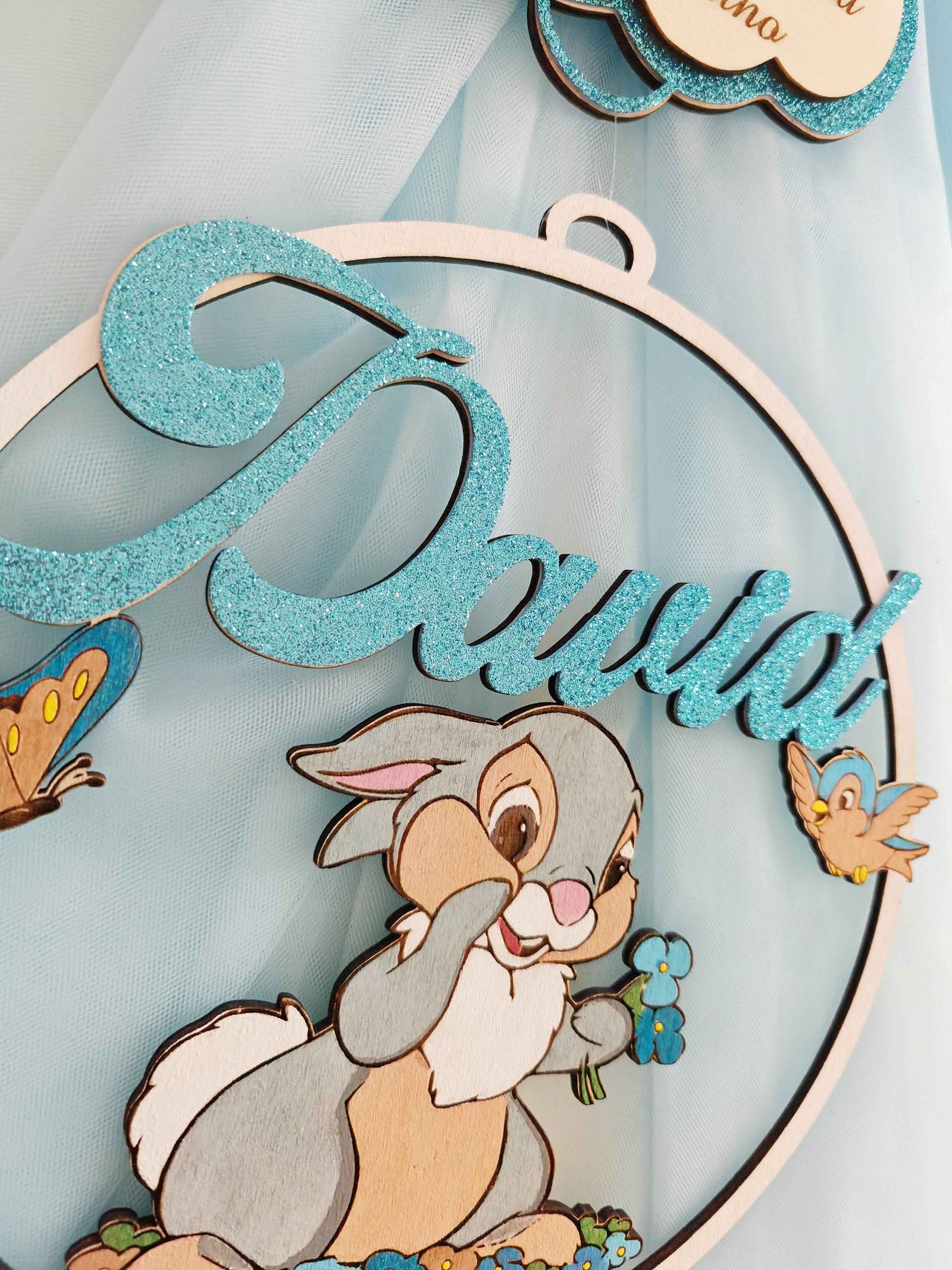 Fiocco nascita coniglietto