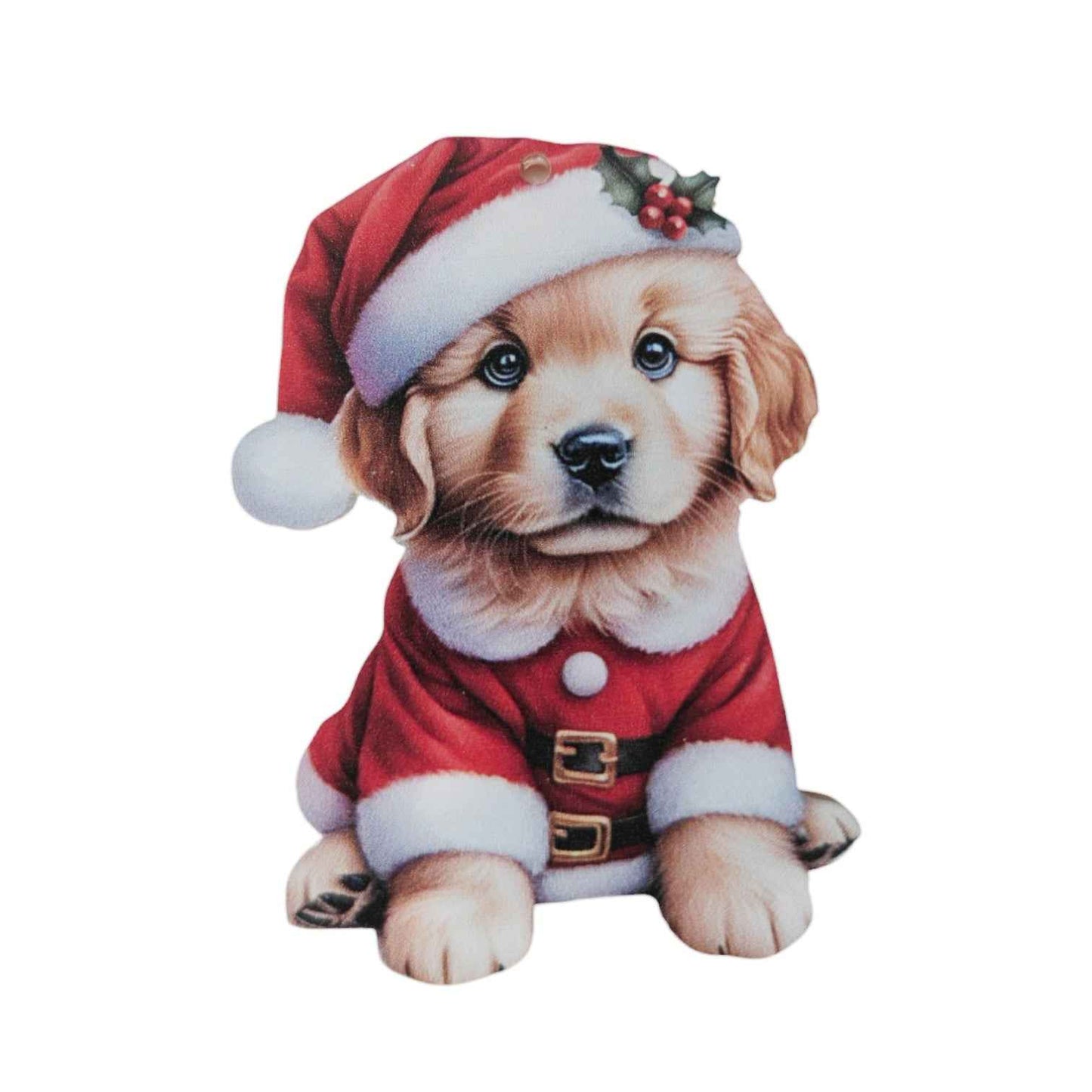 Addobbo albero cagnolino quadrifoglio