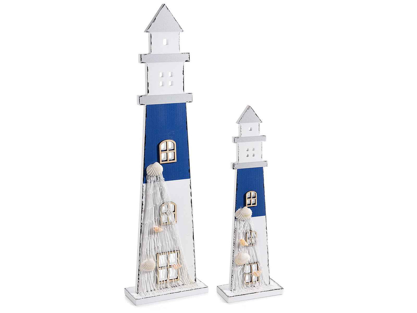 Faro decorativo in legno