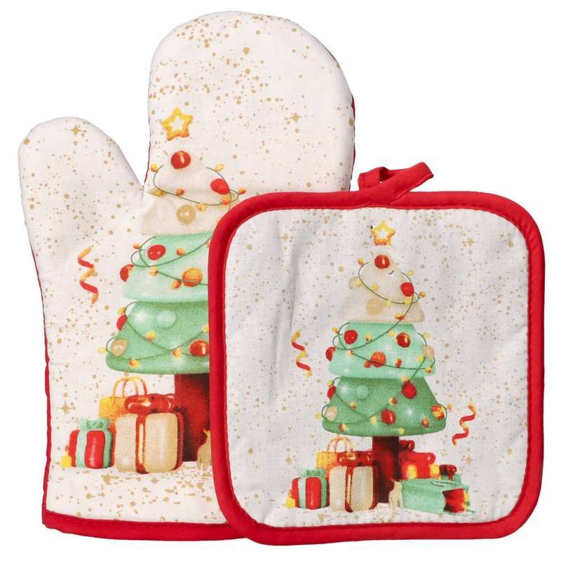 Presina e guanto Christmas tree
