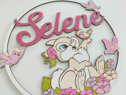 Fiocco nascita coniglietta