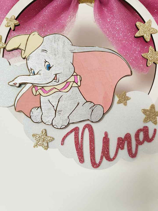 Fiocco nascita elefantino