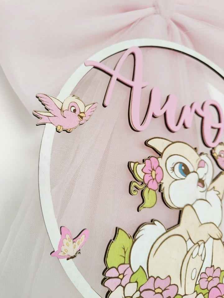 Fiocco nascita coniglietta