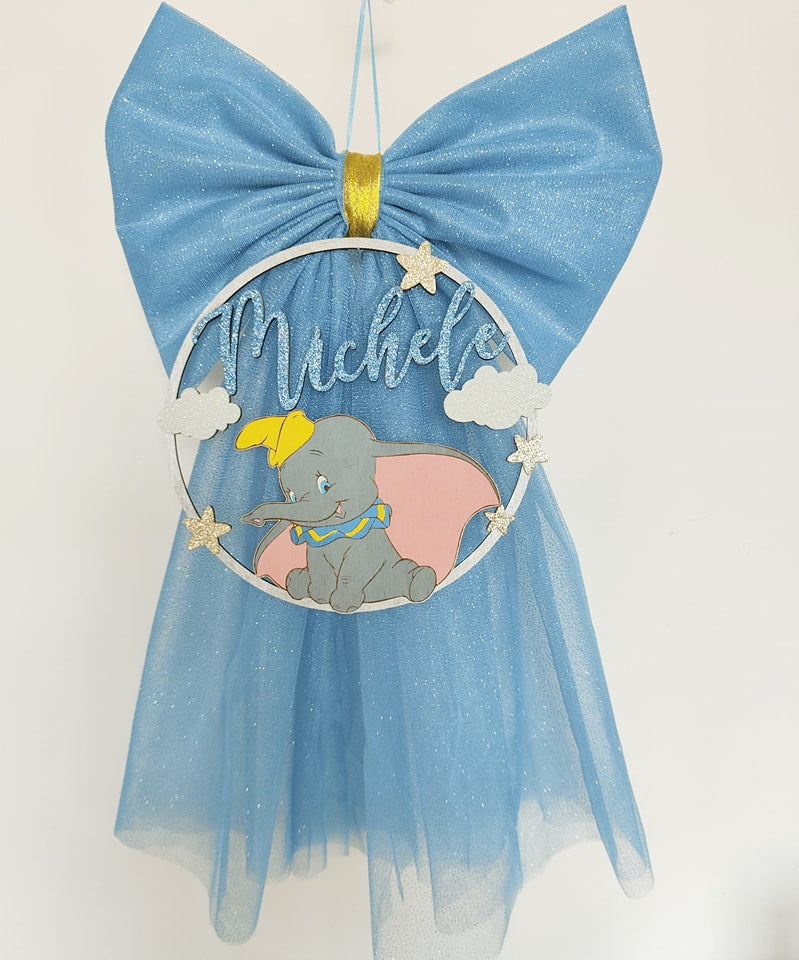 Fiocco nascita dumbo - Best Moment Decor