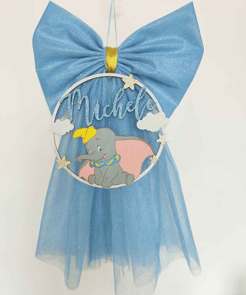 Fiocco nascita elefantino