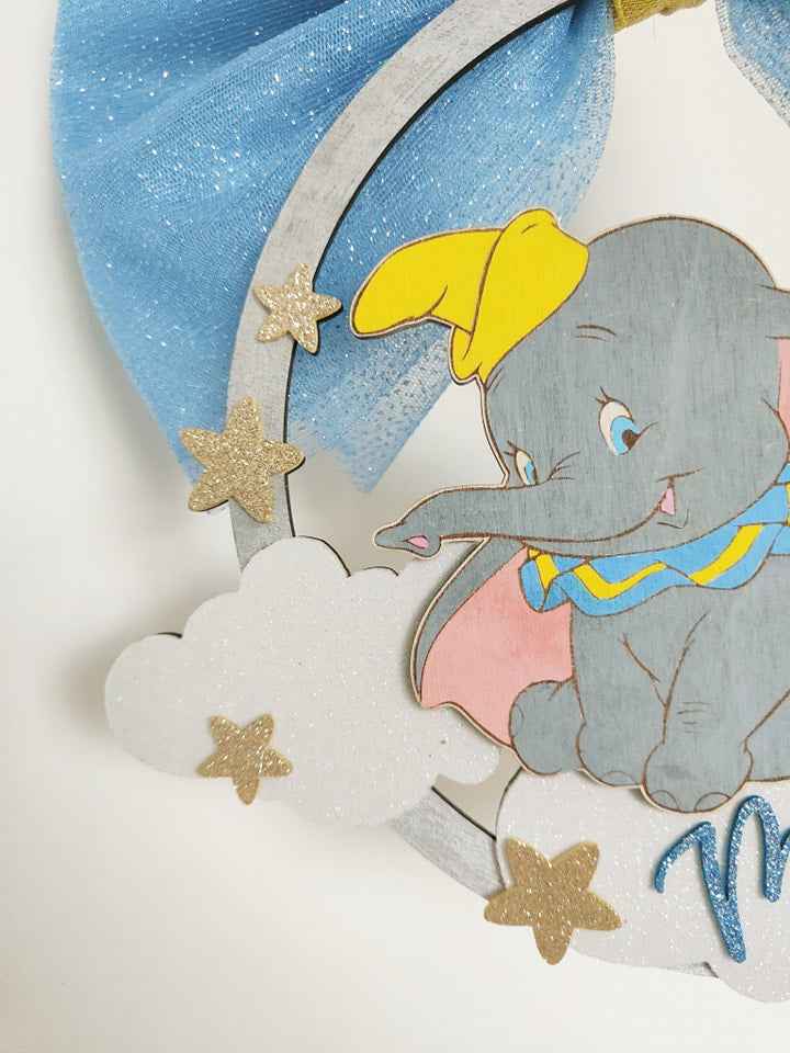 Fiocco nascita elefantino