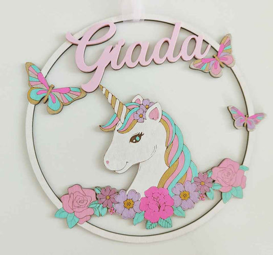 Fiocco nascita unicorno