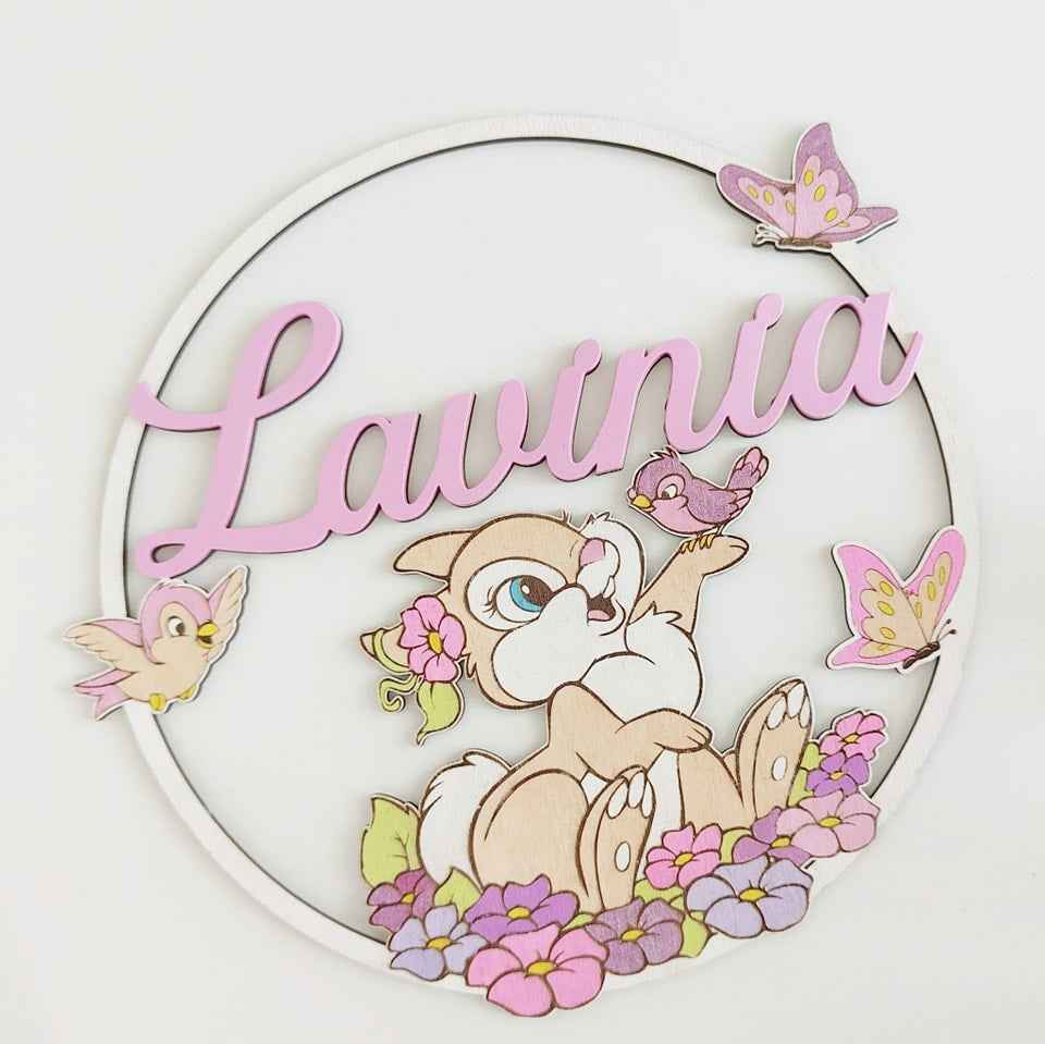 Fiocco nascita coniglietta