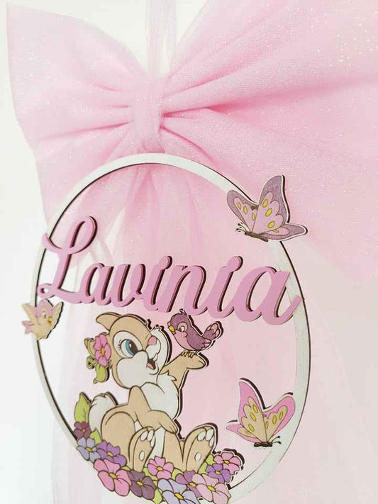 Fiocco nascita coniglietta