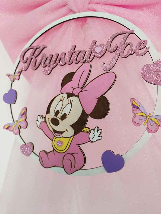 Fiocco nascita Minnie Baby