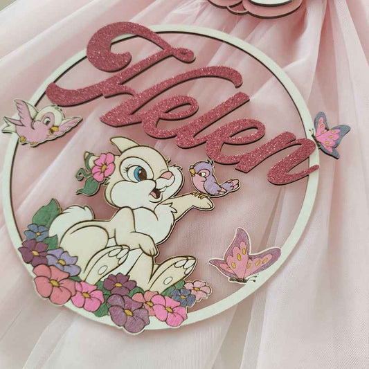 Fiocco nascita coniglietta