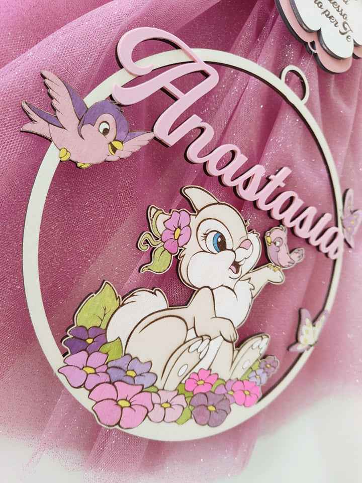 Fiocco nascita coniglietta