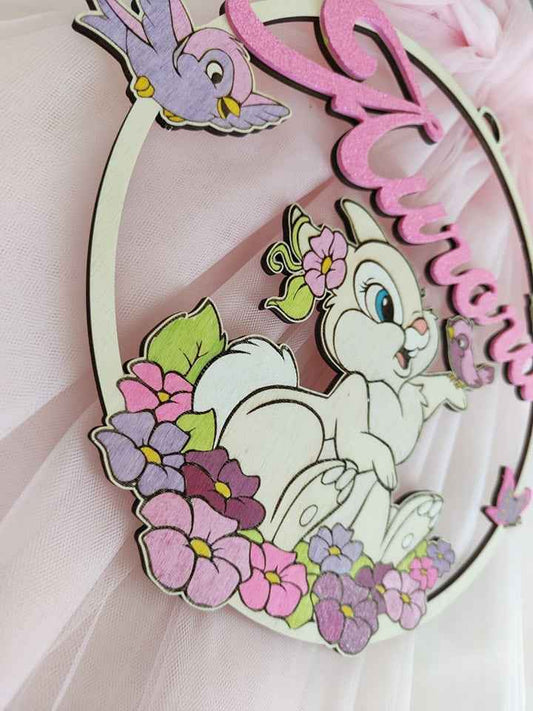 Fiocco nascita coniglietta