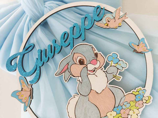 Fiocco nascita coniglietto