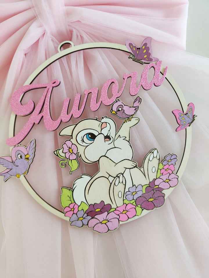 Fiocco nascita coniglietta