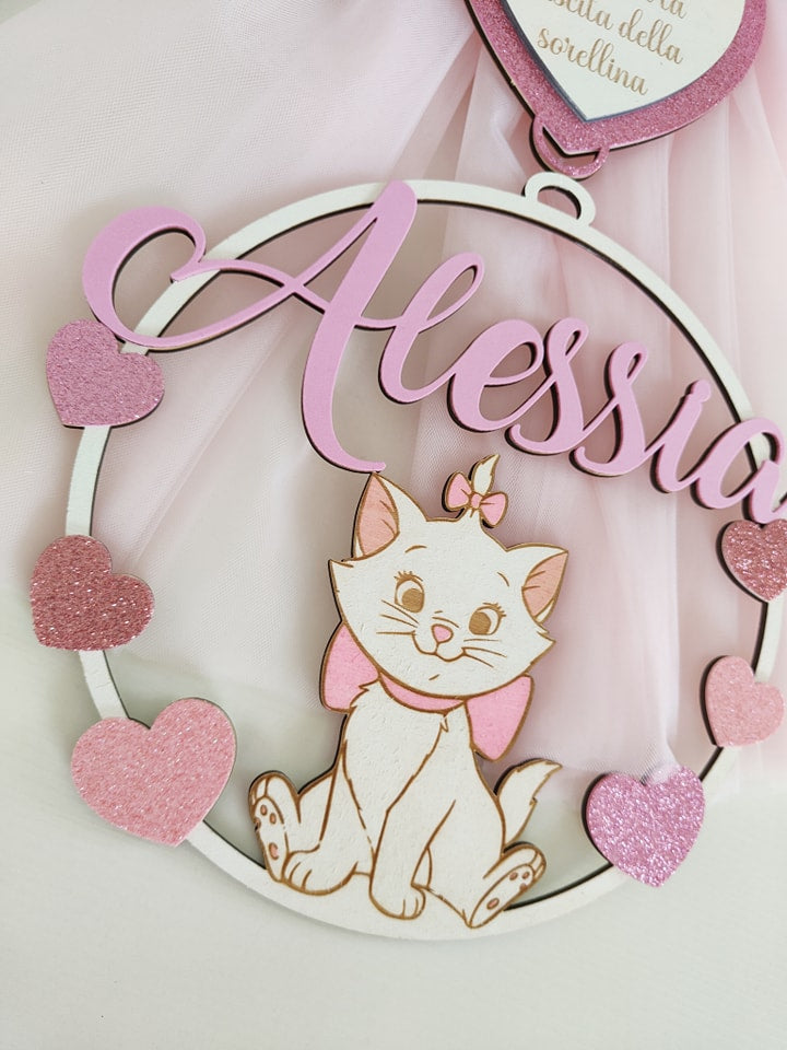 Fiocco nascita minou - Best Moment Decor