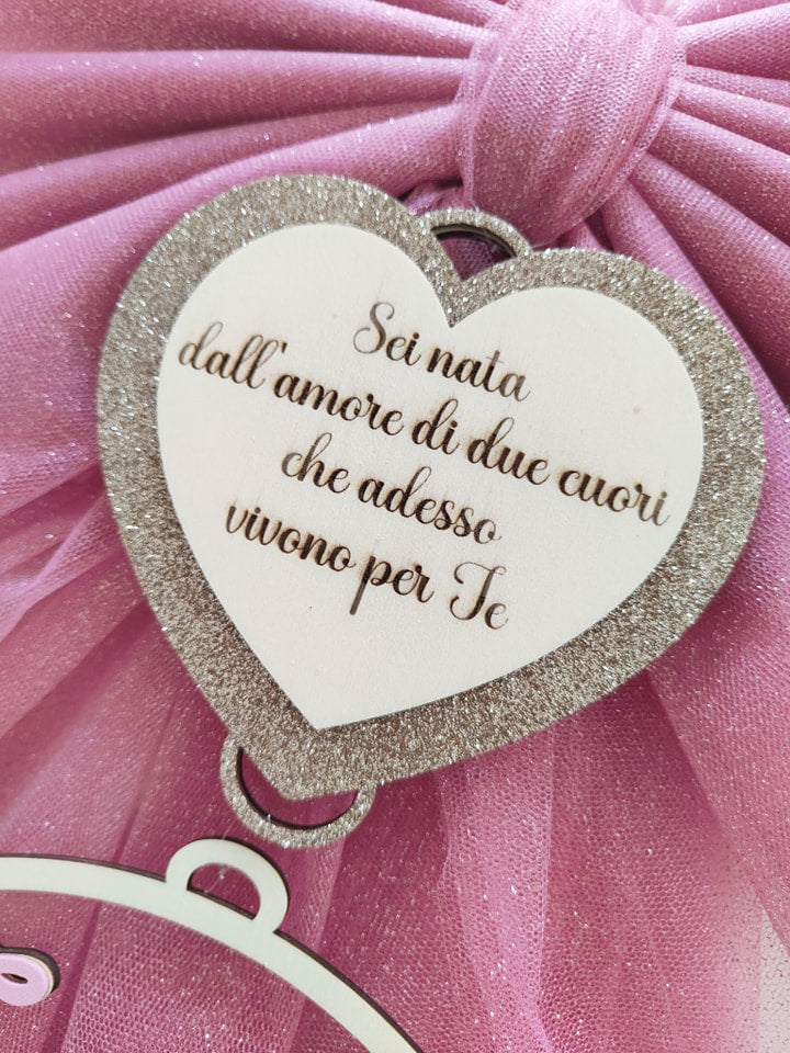 Fiocco nascita Orsetto - Best Moment Decor