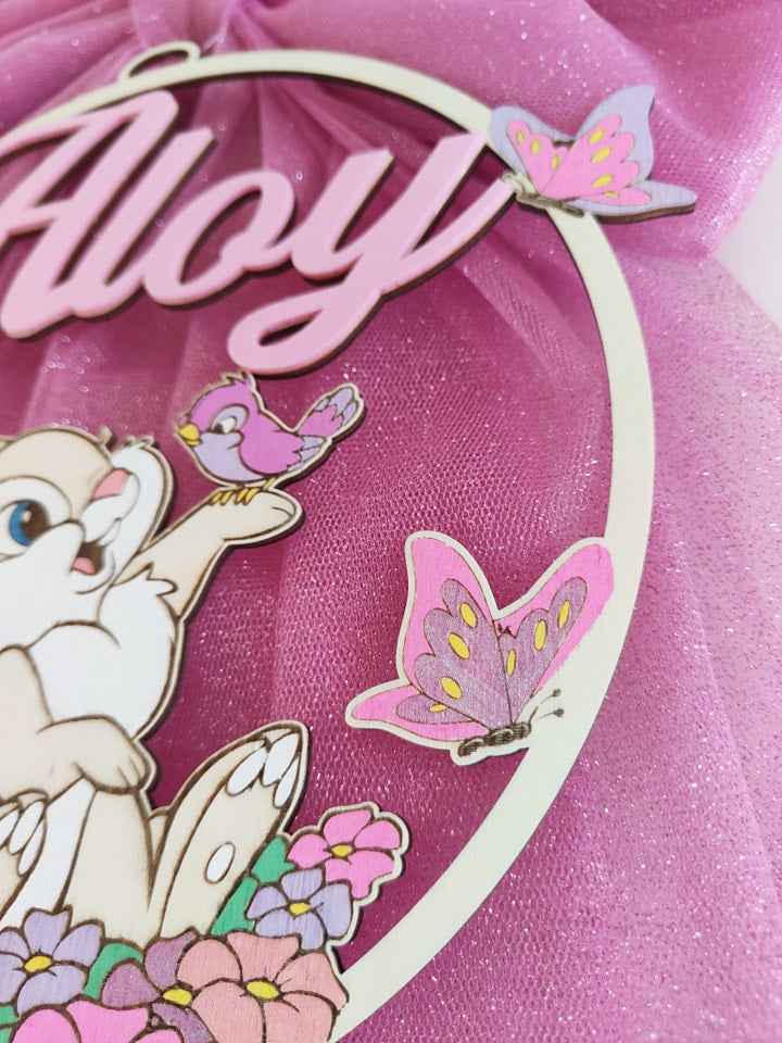 Fiocco nascita coniglietta