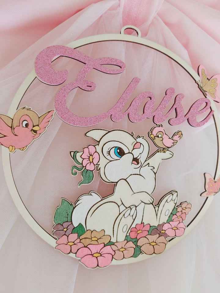 Fiocco nascita coniglietta