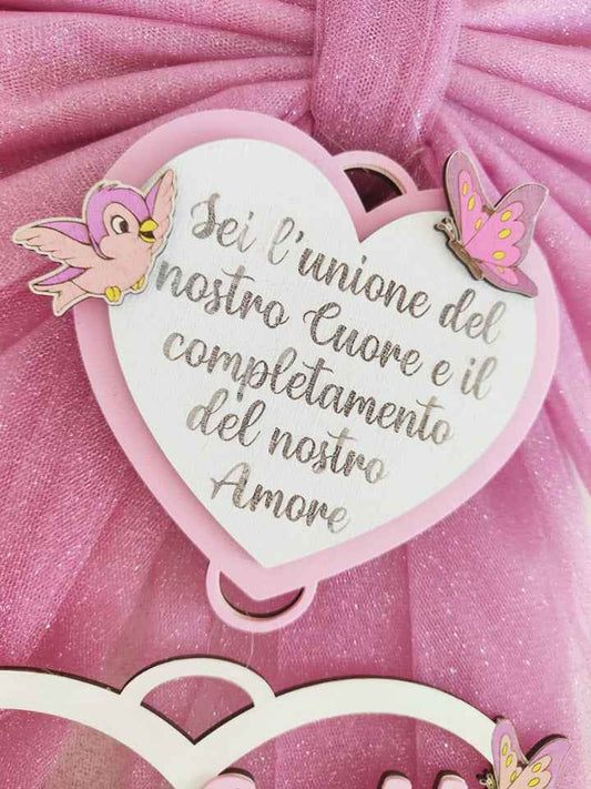 Fiocco nascita coniglietta