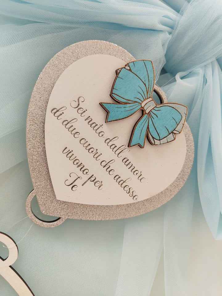 Fiocco nascita cavalluccio