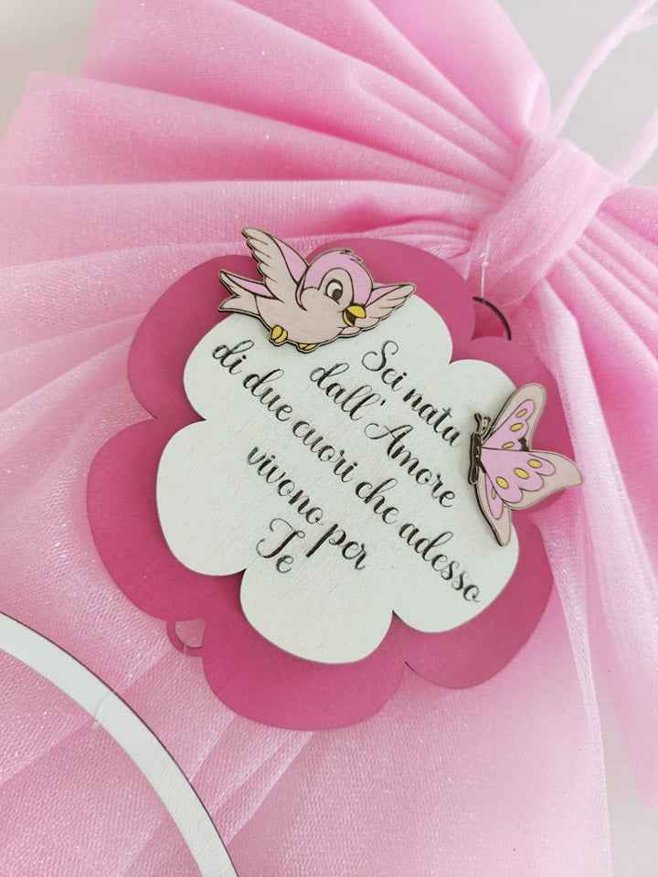 Fiocco nascita coniglietta