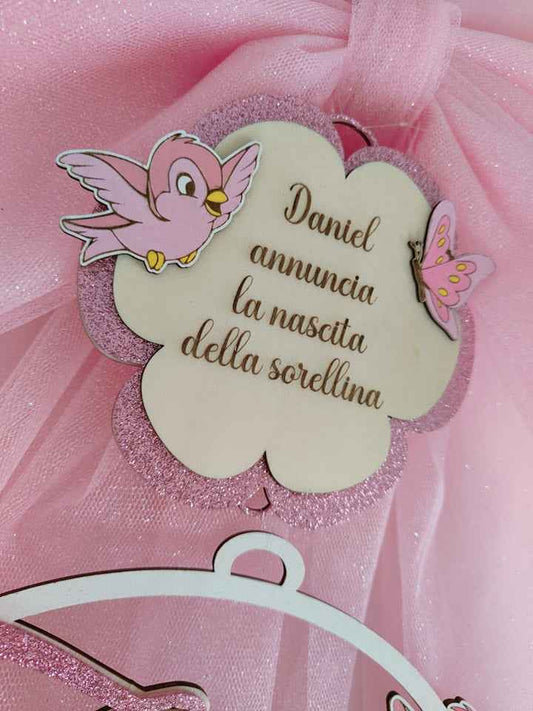 Fiocco nascita coniglietta