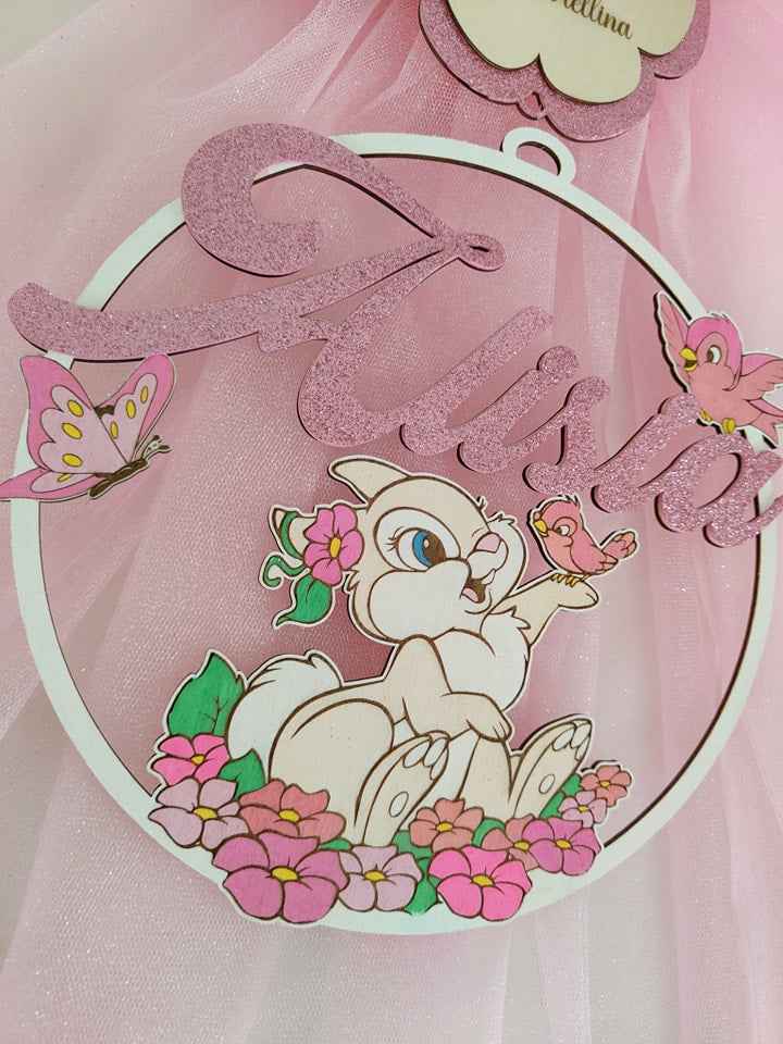 Fiocco nascita coniglietta