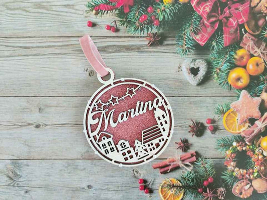 Pallina Città di Natale