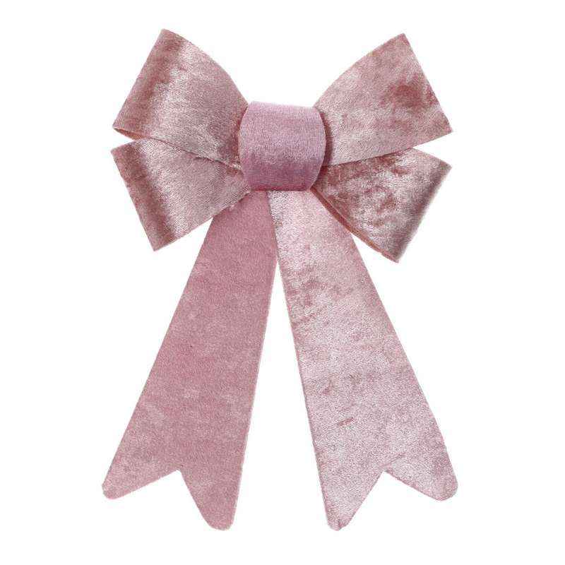 Coccarda rosa in velluto