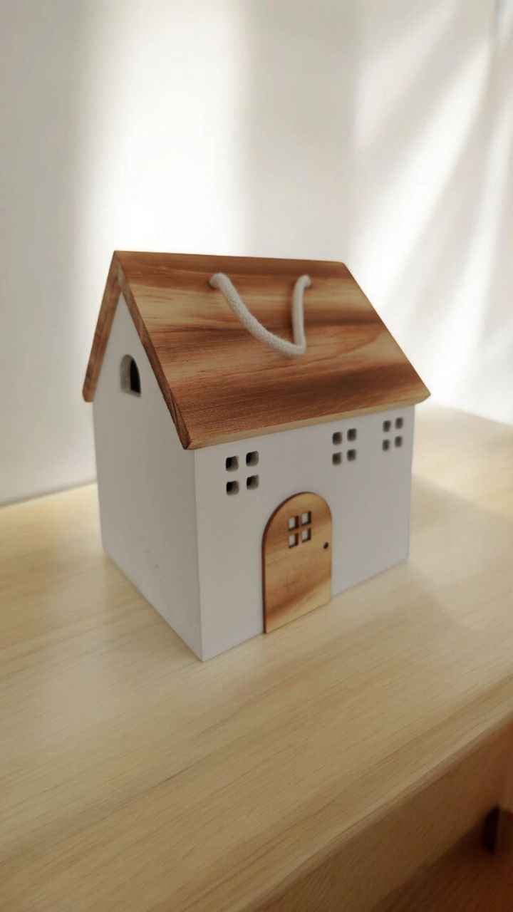 Casetta in legno contenitore