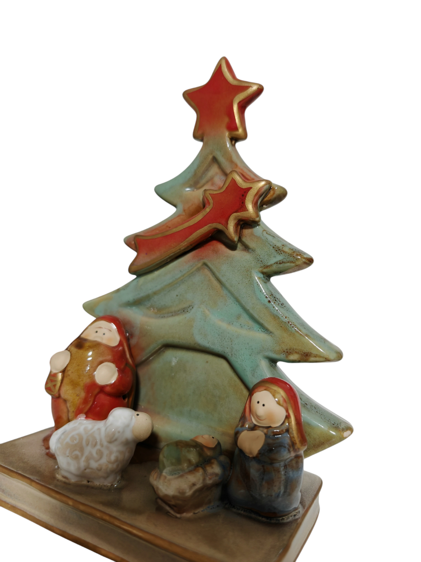 Presepe in porcellana lucida