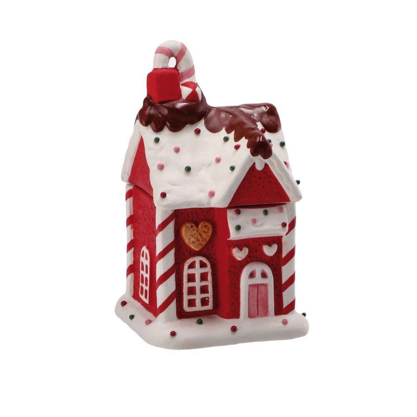 Barattolo casetta rossa