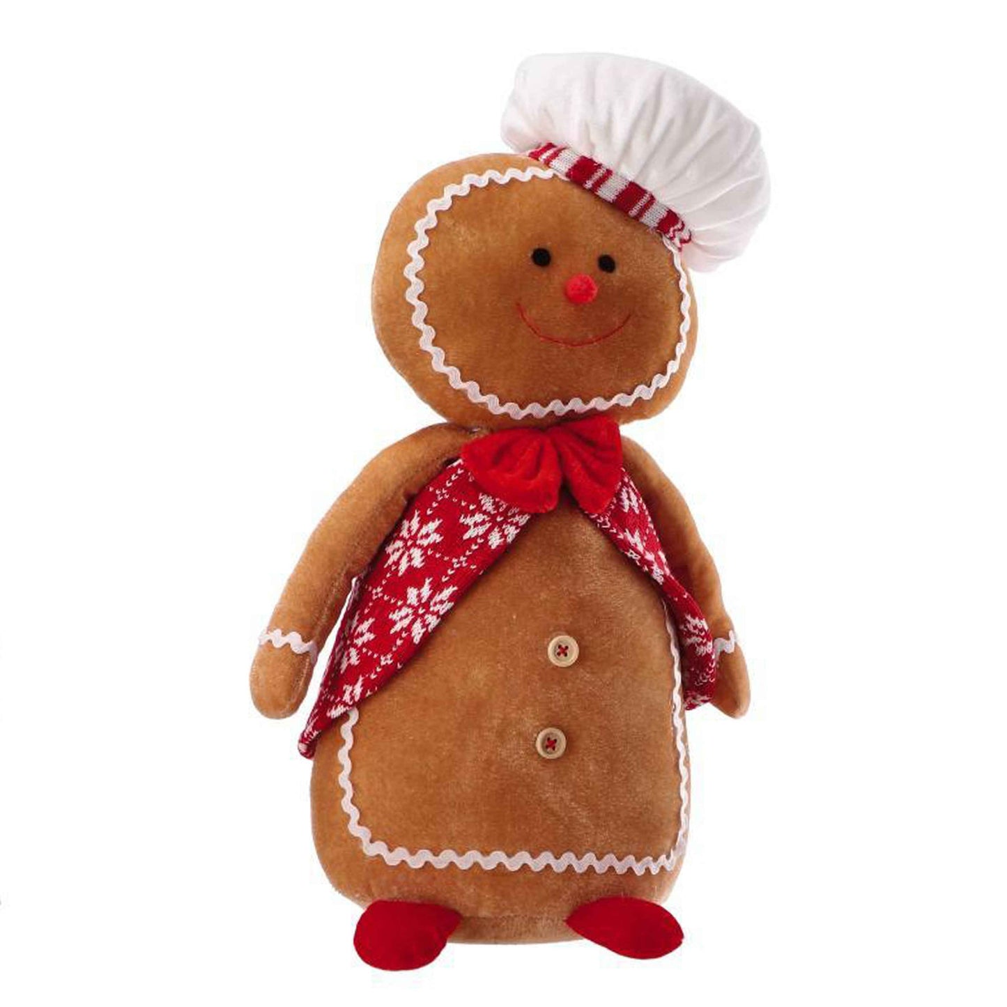 Pan di zenzero tessuto cuoco