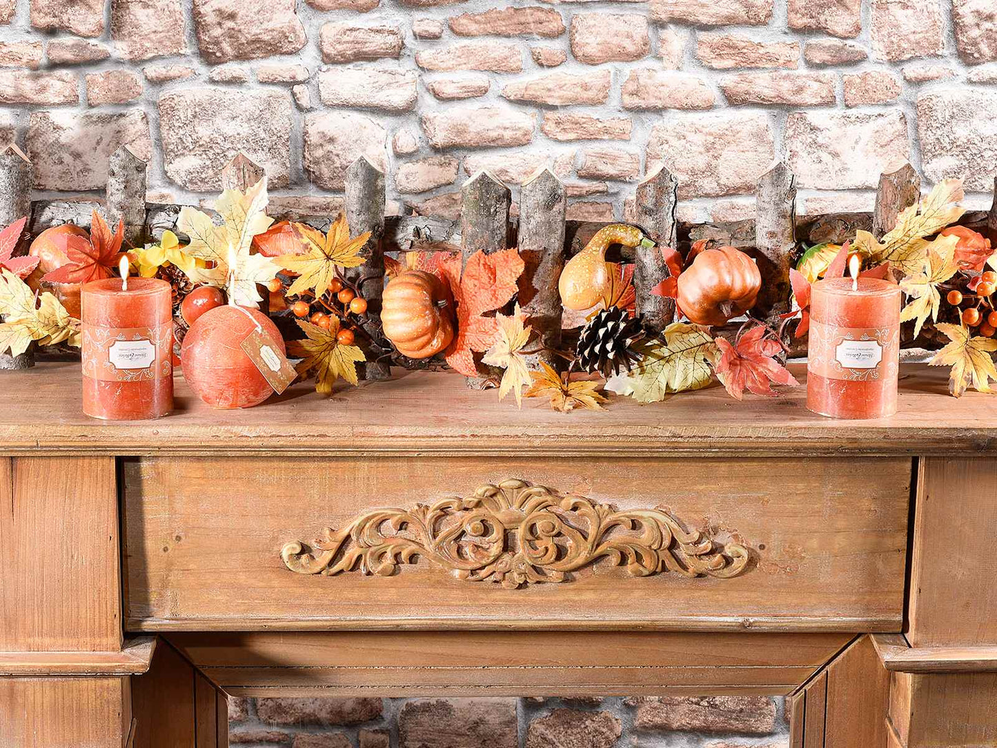 Staccionata in legno decorativa maxi