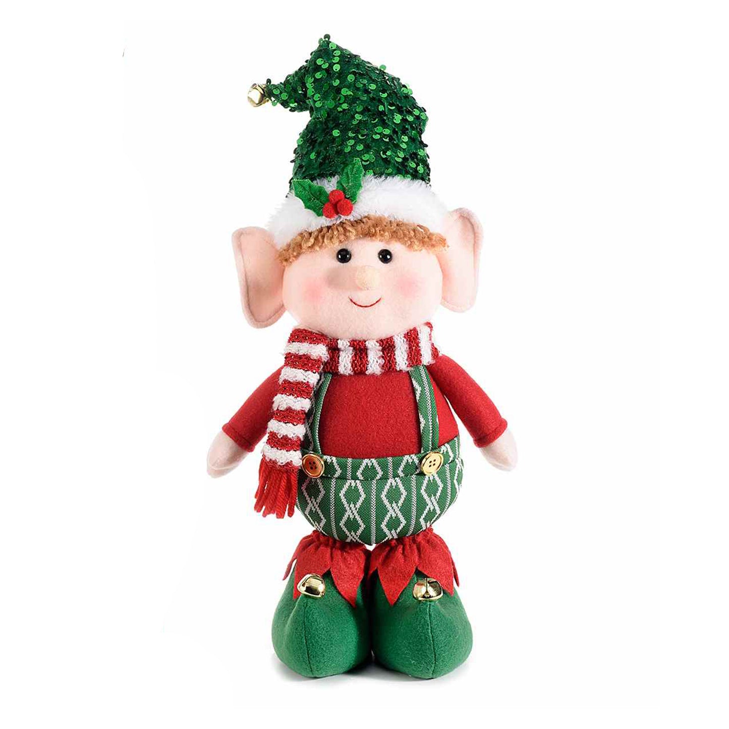 Elfo verde con paillettes