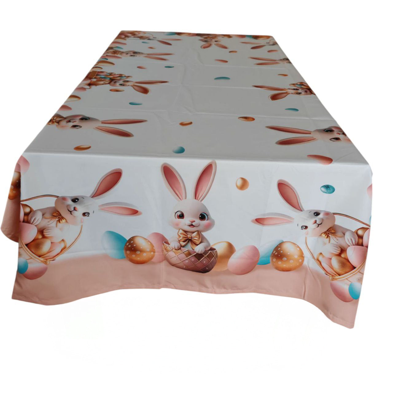 Tovaglia pink bunny 12 posti