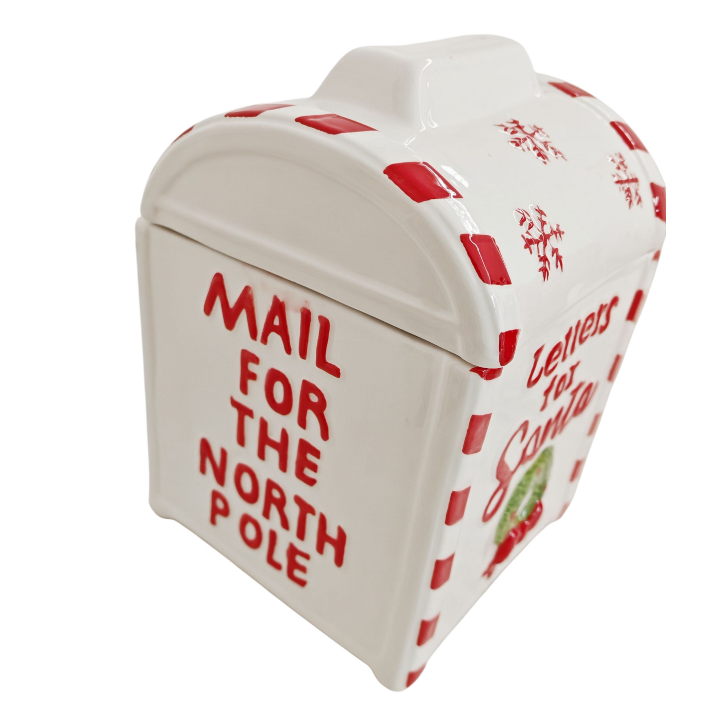 Barattolo cassetta postale bianco