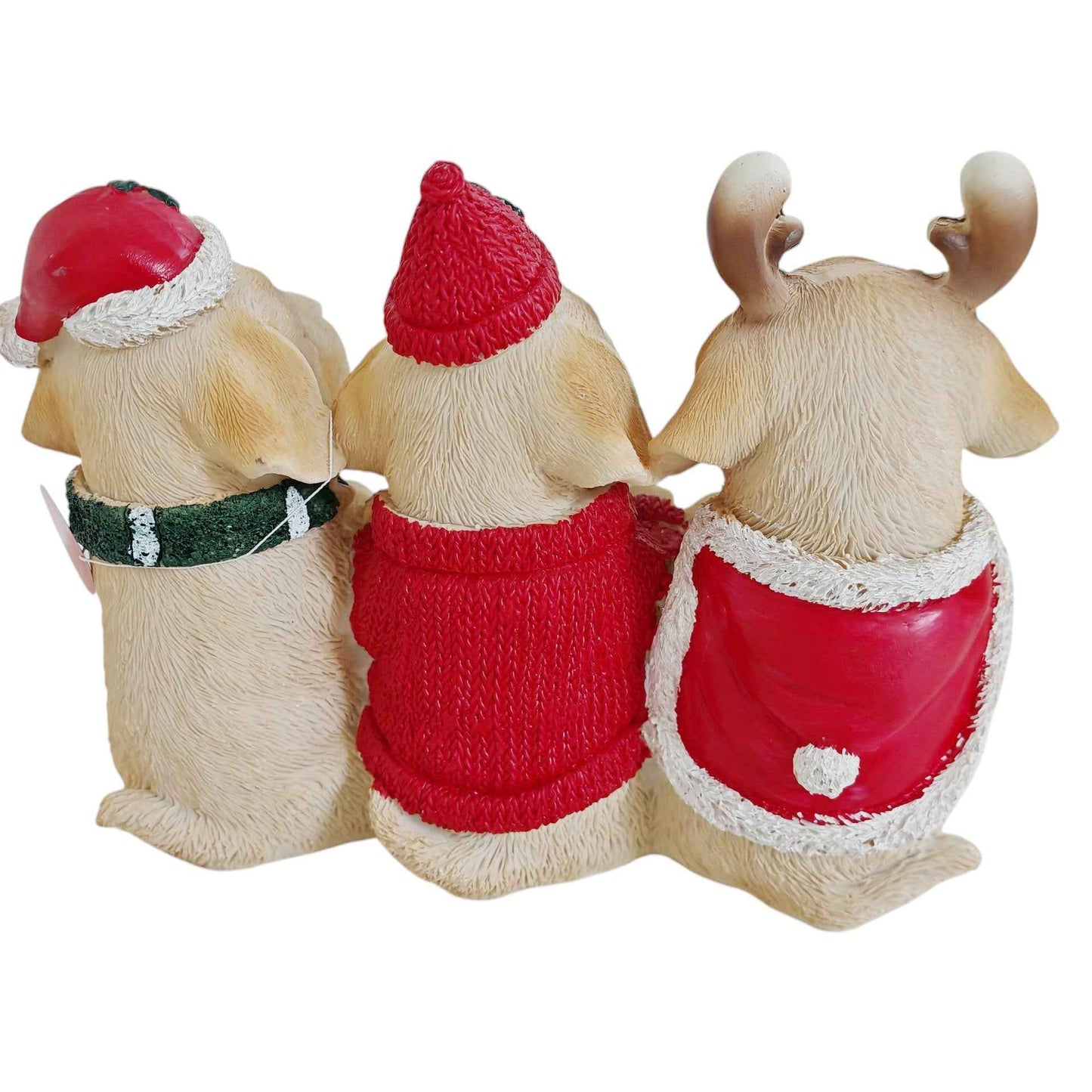 Cagnolini in resina Xmas