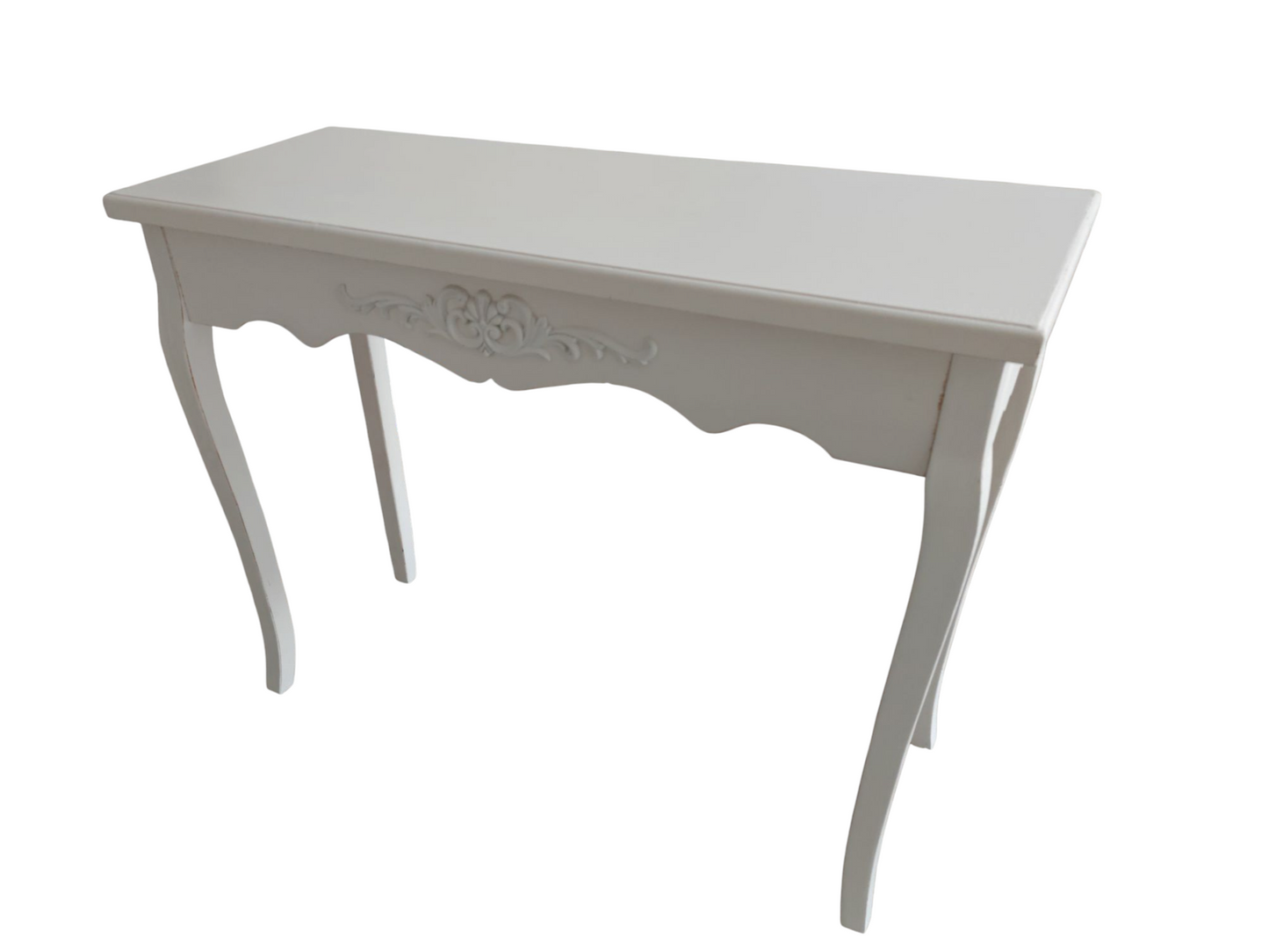 Consolle in legno bianco