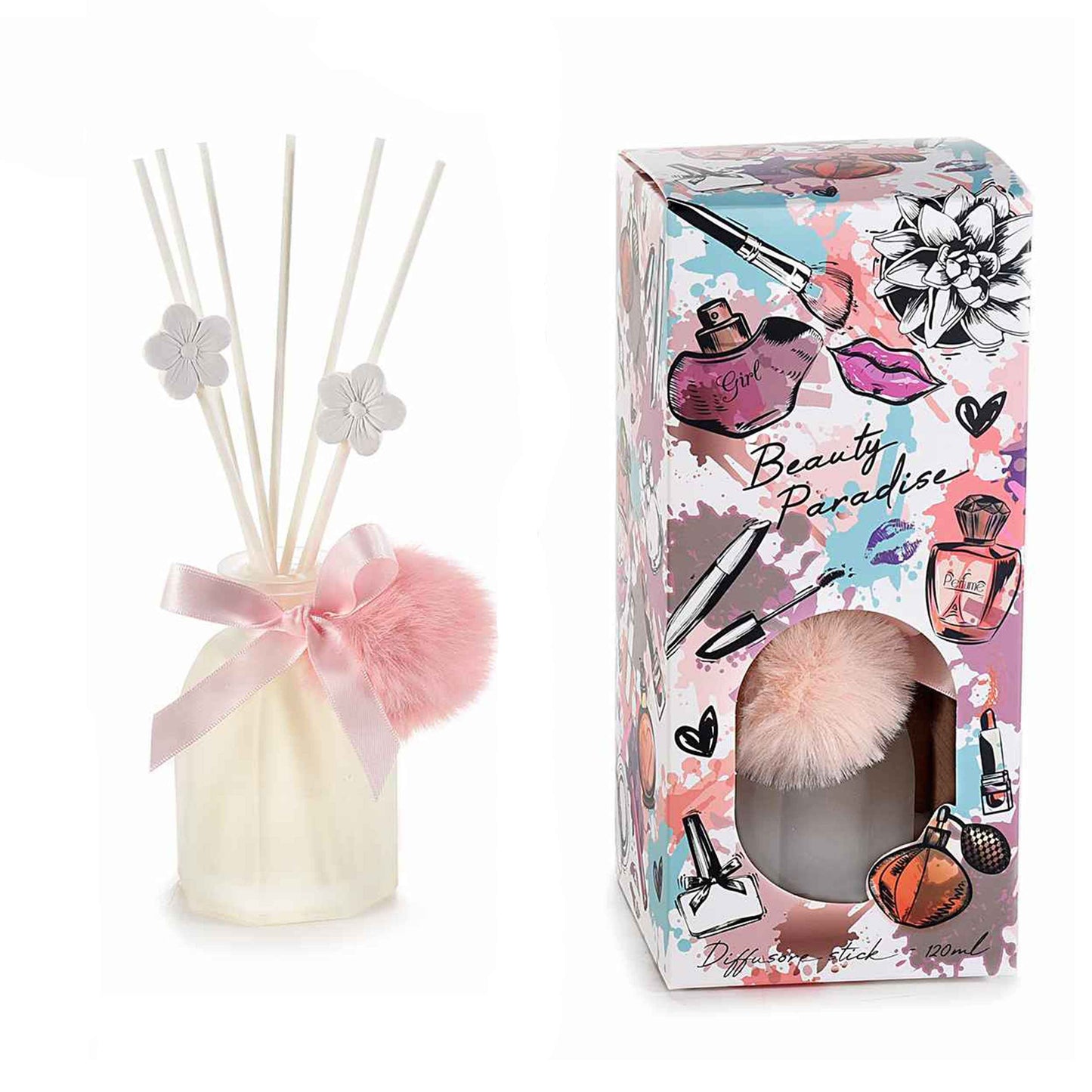 Profumatore ambiente pon pon scatola multicolor