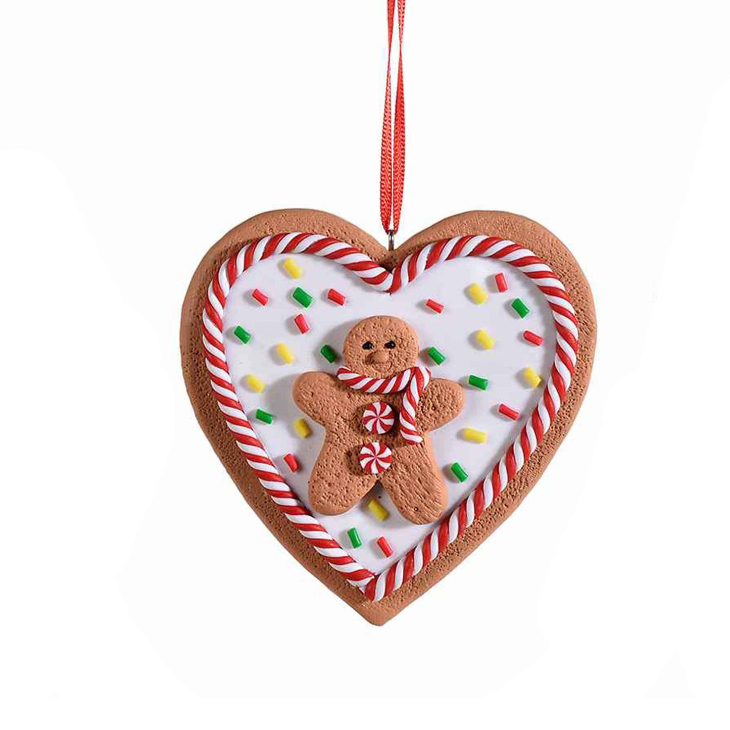 Addobbo cuore biscotto