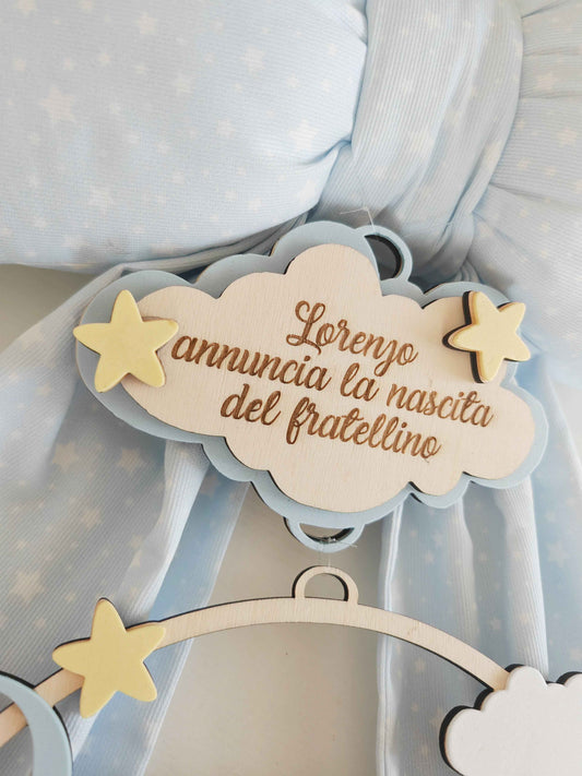 Fiocco imbottito elefantino