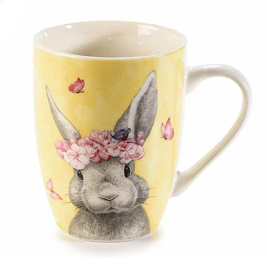 Tazza coniglietto gialla con scatola - Best Moment Decor