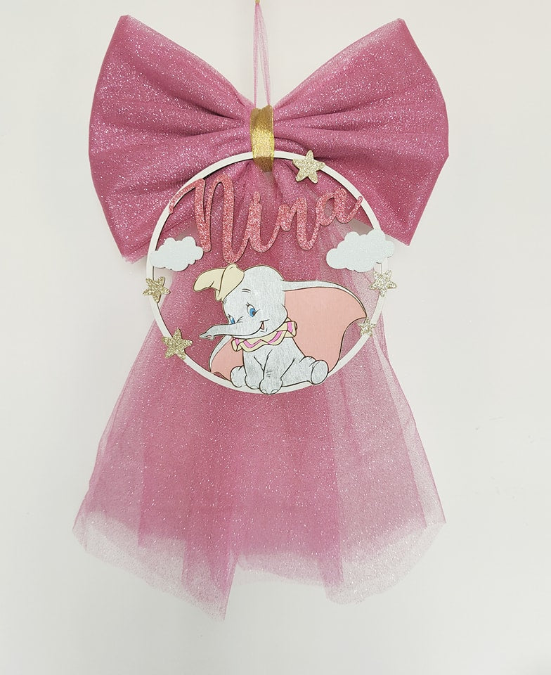 Fiocco nascita dumbo - Best Moment Decor