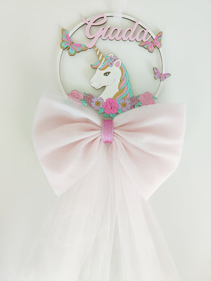 Fiocco nascita unicorno - Best Moment Decor