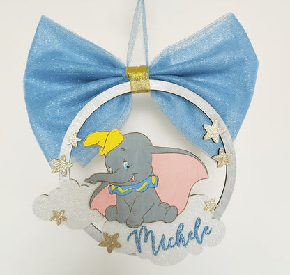 Fiocco nascita dumbo - Best Moment Decor