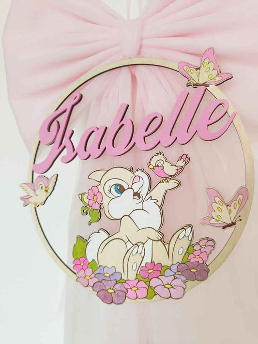 Fiocco nascita coniglietta