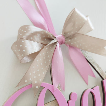 Decorazione cameretta stella / fiocco nascita - Best Moment Decor